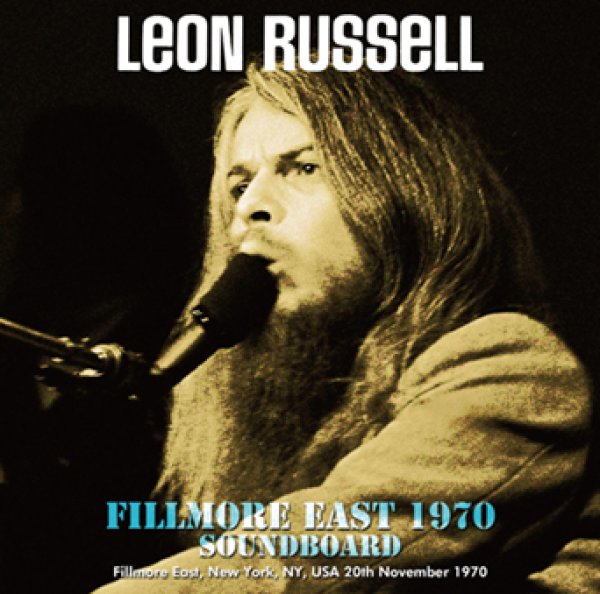 画像1: LEON RUSSELL - FILLMORE EAST 1970 SOUNDBOARD(1CDR) (1)