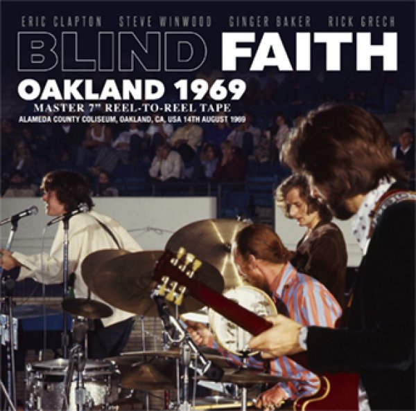 画像1: BLIND FAITH - OAKLAND 1969 MASTER 7" REEL-TO-REEL TAPE(1CD) (1)