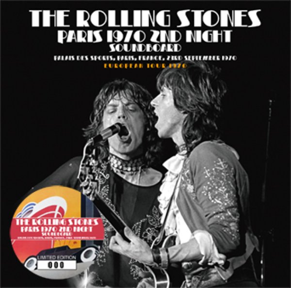 画像1: THE ROLLING STONES - PARIS 1970 2ND NIGHT SOUNDBOARD(CD) (1)