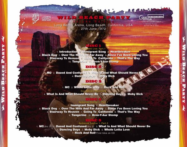 画像2: LED ZEPPELIN - WILD BEACH PARTY DELUXE EDITION(5CD) (2)