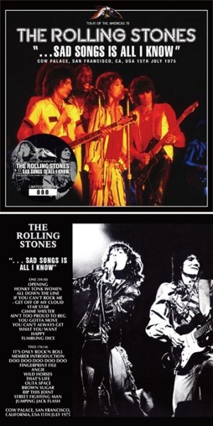 画像1: THE ROLLING STONES - ...SAD SONGS IS ALL I KNOW(2CD) (1)