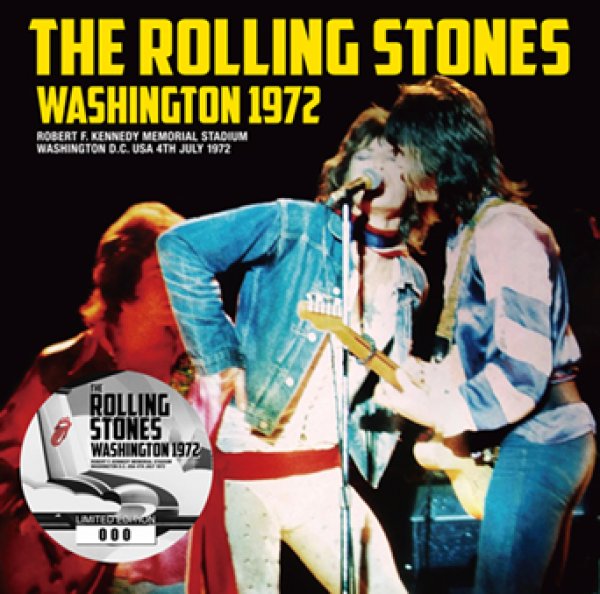 画像1: THE ROLLING STONES - WASHINGTON 1972(1CD) (1)