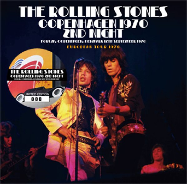 画像1: THE ROLLING STONES - COPENHAGEN 1970 2ND NIGHT(CD) (1)