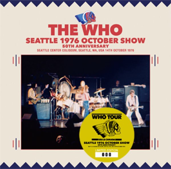画像1: THE WHO - SEATTLE 1976 OCTOBER SHOW: 50TH ANNIVERSARY(2CD) (1)