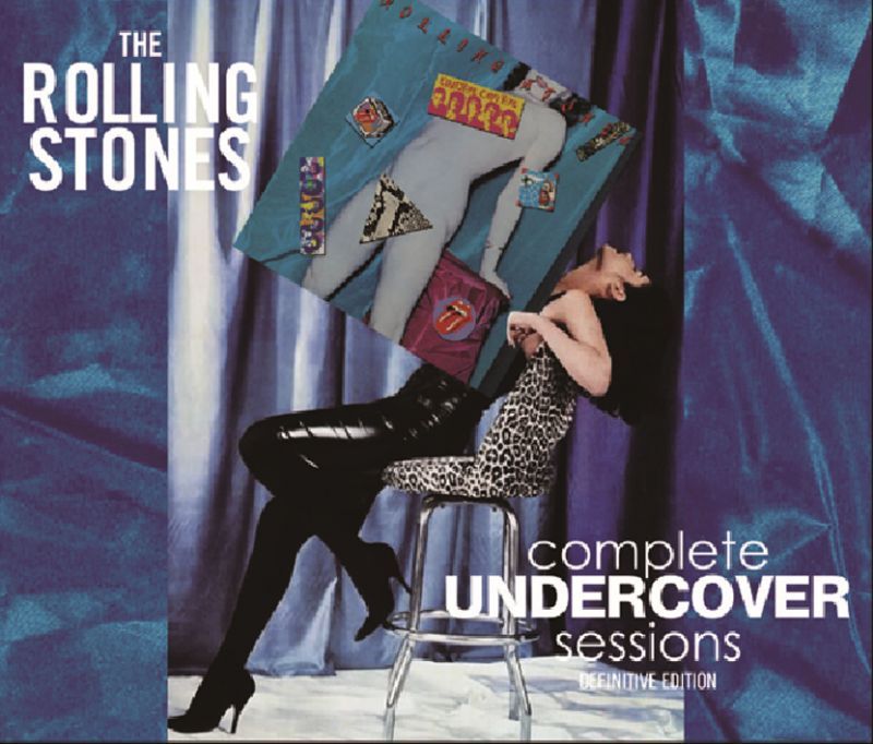 THE ROLLING STONES COMPLETE UNDERCOVER SESSIONS: DEFINITIVE EDITION (6CD)  navy-blue