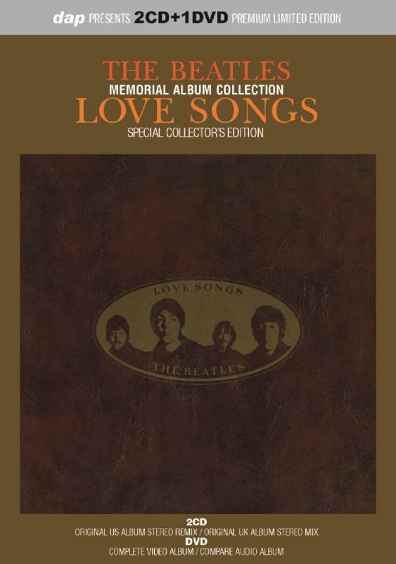 THE BEATLES - LOVE SONGS : SPECIAL COLLECTOR'S EDITION (2CD+1DVD 