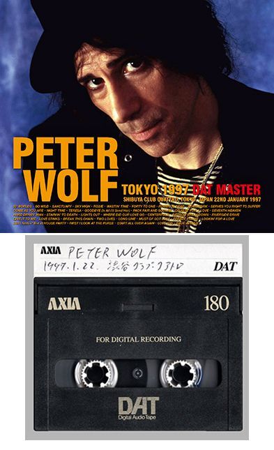 PETER WOLF - TOKYO 1997 2ND NIGHT: DAT MASTER(3CDR) - navy-blue