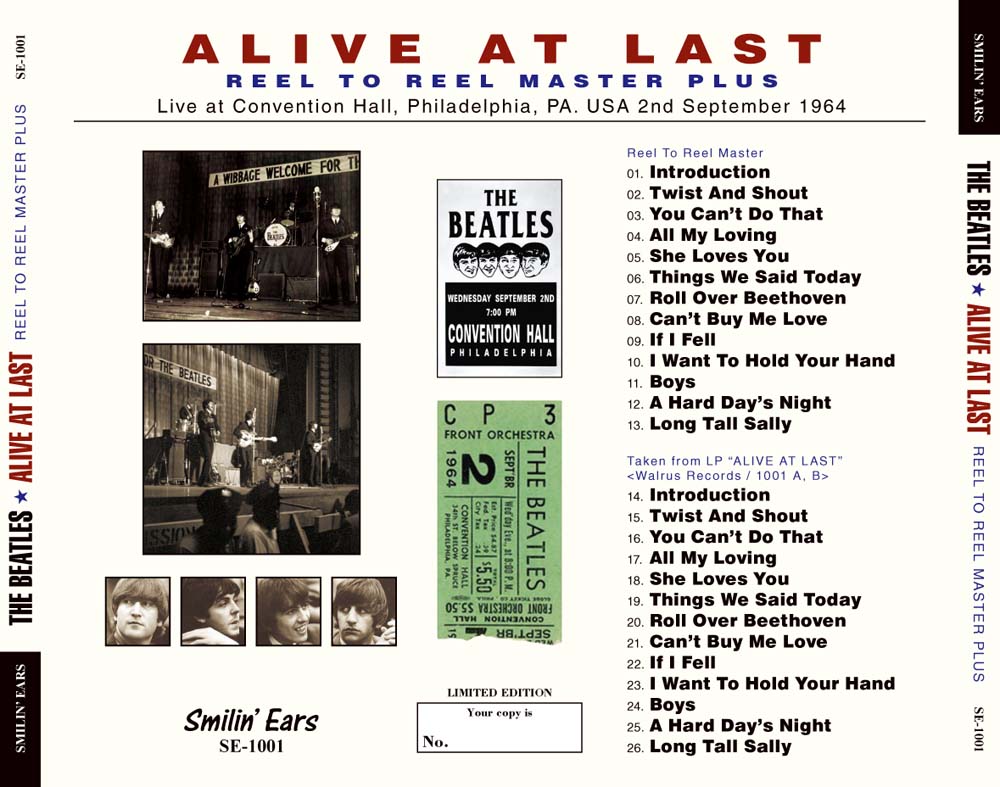 THE　REEL　PLUS(CD)　MASTER　REEL　TO　ALIVE　LAST:　AT　BEATLES　navy-blue