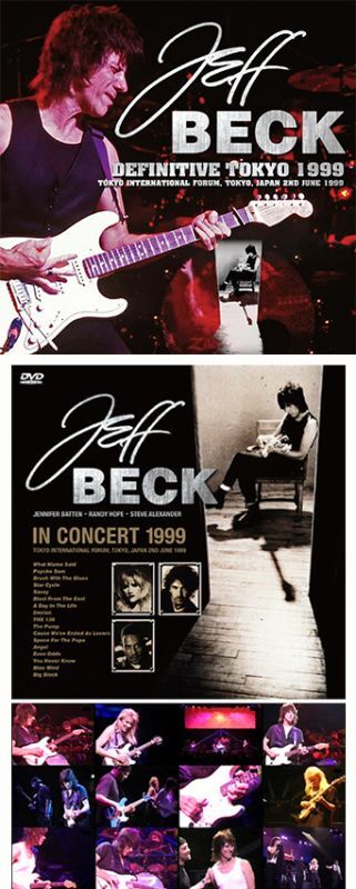 JEFF BECK - DEFINITIVE TOKYO 1999(2CD + Ltd Bonus DVDR) - navy-blue