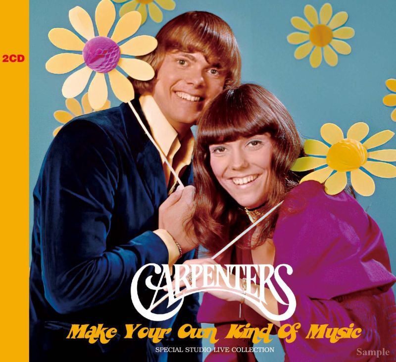 CARPENTERS - MAKE YOUR OWN KIND OF MUSIC : SPECIAL STUDIO LIVE  COLLECTION(2CD) - navy-blue