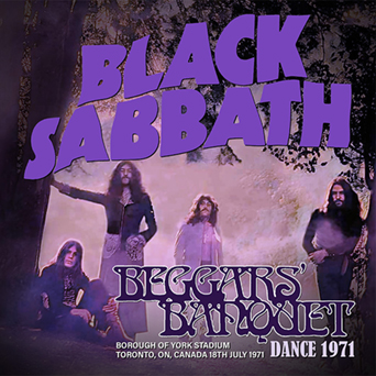 BLACK SABBATH - BEGGARS' BANQUET DANCE 1971(1CD) - navy-blue